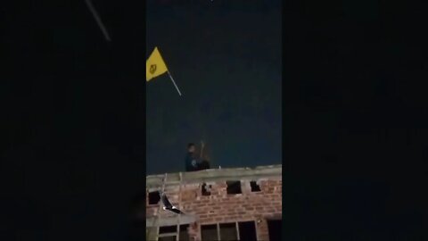 Khalistan Flags Fly High In Panjab