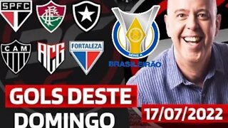 TODOS OS GOLS DESTE DOMINGO 17/07/2022 GOLS DO BRASILEIRÃO SÉRIE A B e C