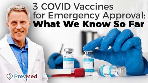 3 COVID Vaccines for Emergency Approval: What We Know So Far LIVE