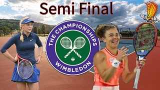 Jasmine Paolini vs Donna Vekić - Wimbledon Semi-Final Showdown Watch Party