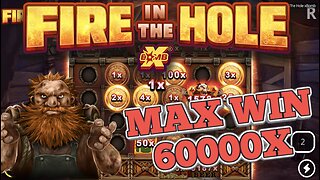 🔥 PLAYER HITS FIRE IN THE HOLE SLOT MAX WIN 💥 NATURAL TRIGGER 🎰 (NOLIMIT CITY)