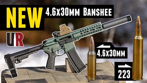 NEW 4.6x30mm Banshee AR Pistol by CMMG (Hands-On)