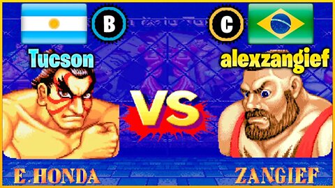 Street Fighter II': Champion Edition (Tucson Vs. alexzangief) [Argentina Vs. Brazil]