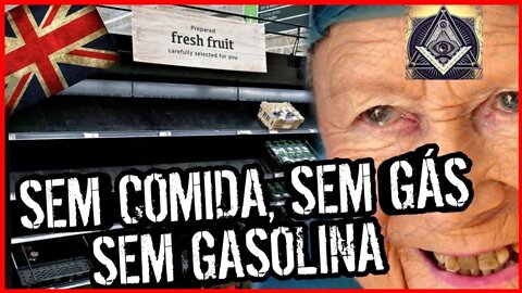 AGORA!! FALTA COMIDA, GASOLINA E MÃO DE OBRA na INGLATERRA - Crise do Combustível E Toda a Verdade