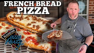 French Bread Pizza | Blackstone Pizza Oven