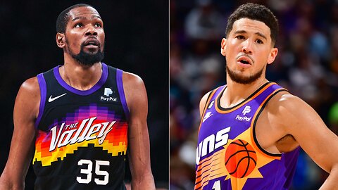 Devin Booker reveals how playing with Kevin Durant elevated his game to score 45 points vs Clippers.