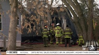 Mobile home fire being investigated
