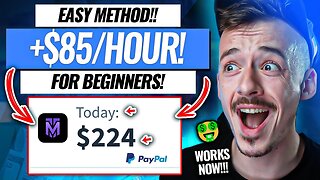 Easy Way To Earn +$85/Hour Online! (Make Money Online For Beginners 2023)