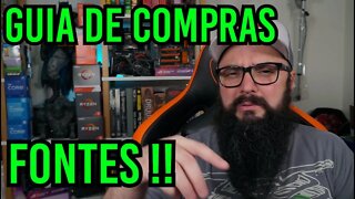 Como Escolher Uma Fonte Para Seu PC Gamer !