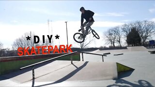 ** THE BEST D.I.Y SKATEPARK EVER! **