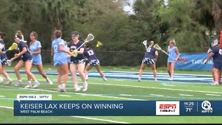 Keiser lacrosse keeps on winning