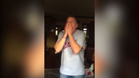 Man Gets Surprise Puppy