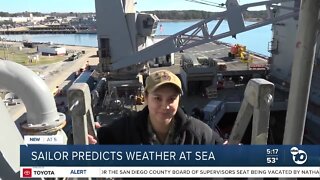 Sailor from Oceanside predicts the weather out at sea