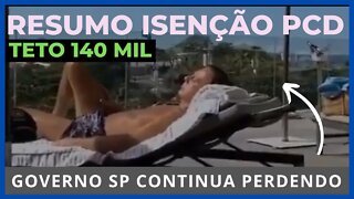 ISENÇÃO PCD | RESUMO DA SEMANA | TETO IPI E ISENÇÃO IPVA