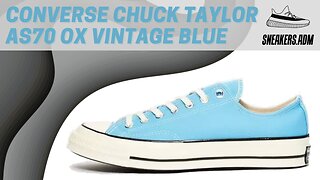 Converse Chuck Taylor All-Star 70 Ox Vintage Blue - 171569C - @SneakersADM