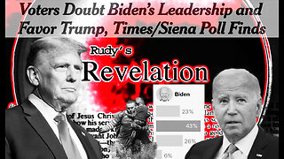 Revelation030424 Trump Leads Biden SCOTUS: States Can't Disqualify