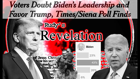 Revelation030424 Trump Leads Biden SCOTUS: States Can't Disqualify