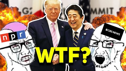 WTF: CBS News Gives Shinzo Abe The Trump Treatment