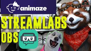 How to use Streamlabs OBS and Animaze by Facerig