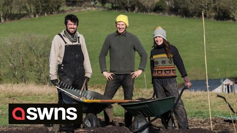 UK friends who started a veg box scheme have crowdfunded £100K to buy their own farm