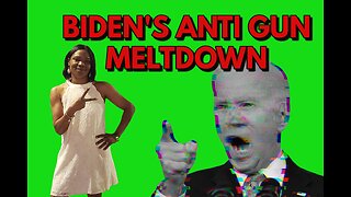 Biden's Anti Gun Meltdown, Again and More... Real News with Lucretia Hughes