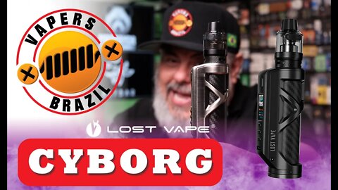 Lost Vape Cyborg Quest Kit - Excelente Opção Single Battery 21700 - Review PTBR