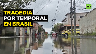 Fuerte temporal deja 25 fallecidos en Brasil