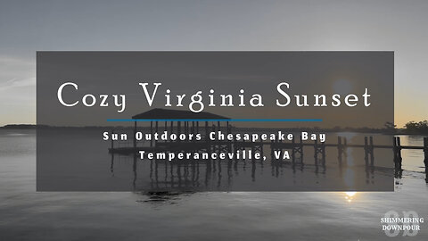 Cozy Virginia Sunset – Virginia, USA – Relaxing Lofi Music