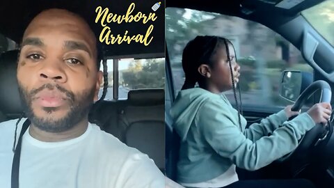 Kevin Gates Teaches Daughter Islah How To Drive! 🚙