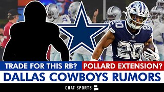 Cowboys Rumors: Tony Pollard Getting Extension? Trade For A RB?