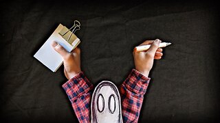 Coloring Random Hand Drawn Flipbook Animation