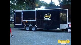 2015 - 8.5' x 20' Southern Georgia Food Concession Trailer | Kitchen Food Trailer for Sale