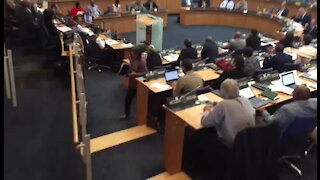 UPDATE 1 - Cape Town Mayor De Lille survives motion of no confidence (m9r)