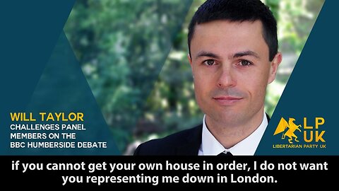 Will Taylor Challenges Panel Members on BBC Humberside Debate 2017