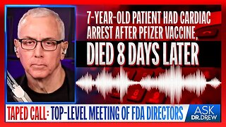 FDA Admits No "Stats Testing on Adverse Events" of Pfizer mRNA Vaccine Despite 7 Year Old Death