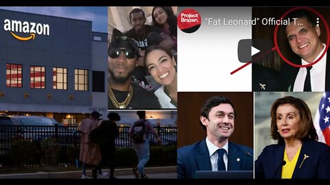 AOC Abandons Amazon Strikers, Businessman Fat Leonard Bribed Half The US Navy, Ossoff VS Pelosi