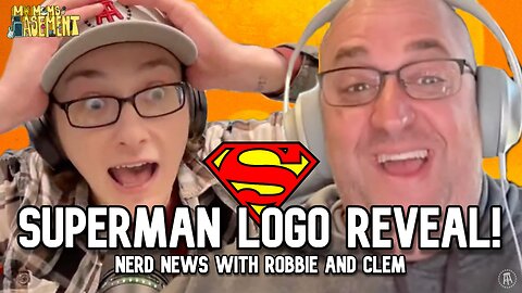 SUPERMAN LOGO REVEALED! NERD NEWS AND MORE | MY MOM'S BASEMENT