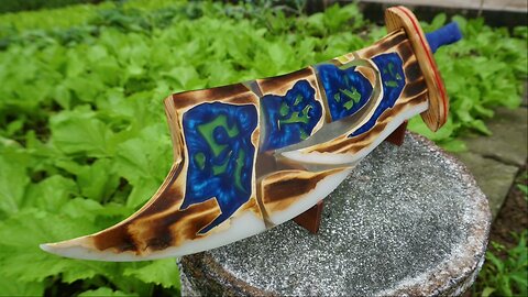 How to make Riven Sword | from Epoxy Resin Art