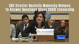 CDC Director Rochelle Walensky Refuses To Answer Questions About COVID Censorship