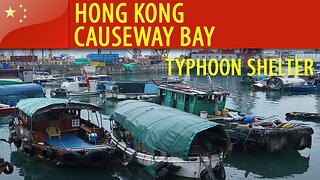 HONG KONG - Causeway bay Typhoon Shelter