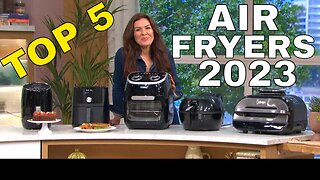 Top 5 Air fryers 2023 Watch Before You Buy!!! #airfryer