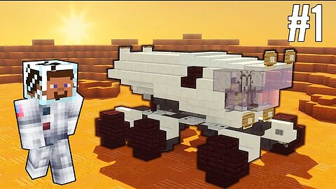 CAN I SURVIVE IN MARS PLANET?? MINECRAFT MARS EXPLORATION MISSION