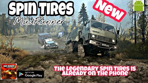Spin Tires: MudRunner -The legendary Spin Tires is already on the phone - for Android