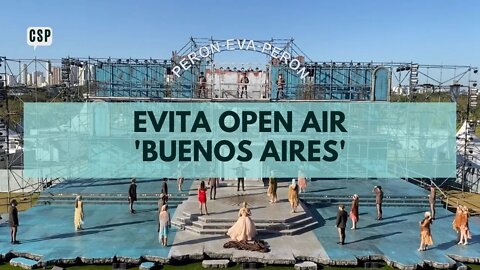 Evita Open Air Brasil - 'Buenos Aires' - Myra Ruiz - Fernando Marianno - São Paulo