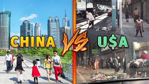 Living in China vs Living in America - This is truly shocking... 🇨🇳 中国vs美国。。。我震惊了