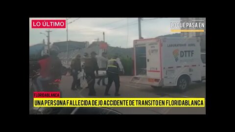 Hombre Murio en accidente sobre las 4 de la mañana en papi quiero piña