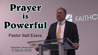 Prayer is powerful