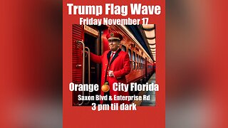 Trump Flag Wave