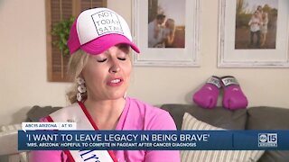 Valley mother battling cancer while competing for Mrs. Arizona