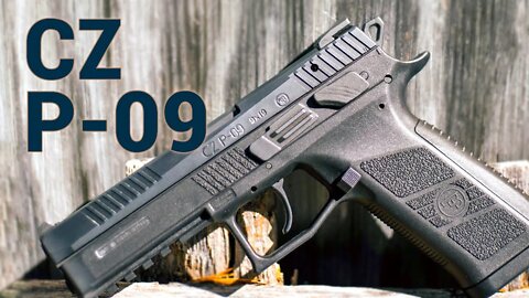 CZ’s First Full-Sized Polymer Pistol: The CZ P-09
